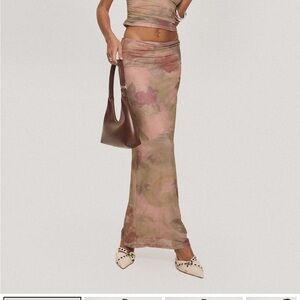 Princess Polly Cascadia Maxi Skirt - Multi